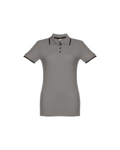 THC ROME WOMEN. Damski slim fit polo t-shirt