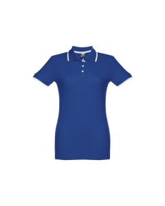 THC ROME WOMEN. Damski slim fit polo t-shirt