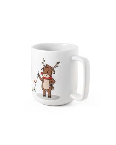 REINDEER. Kubek z nadrukiem świątecznym 330 ml