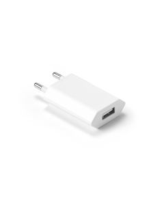 WOESE. Zasilacz USB-A 5W z ABS pochodzącego z recyklingu (100% rABS)