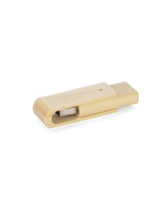 Bamboo USB flash drive TWISTER 16 GB | dlugopiscosmo.pl | KS Biuro Marketingowe