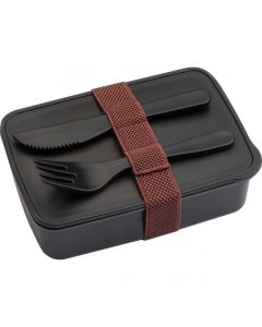 Lunch box ze sztućcami 600 ml VIGO