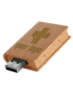 Pendrive drewniany