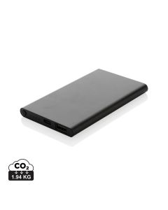 Power bank 4000 mAh z aluminium z recyklingu