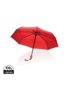 Bambusowy parasol automatyczny 21" Impact AWARE™ rPET