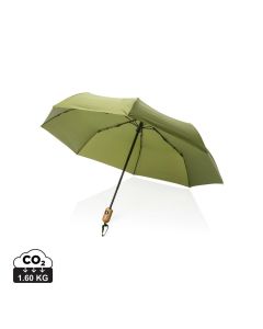 Bambusowy parasol automatyczny 21" Impact AWARE™ rPET