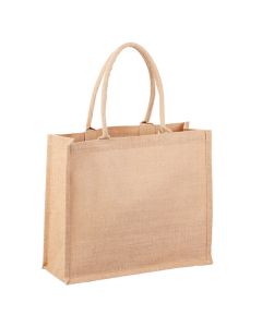 Torba na zakupy z juty Natural Shopper, beżowy