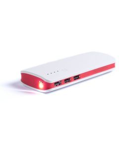 Power bank 10000 mAh, lampka LED